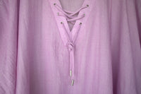 kaftan summer, jacquard gauze, beach, multiple colors, lilac